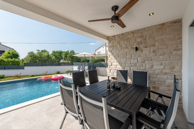 Exterior, Villa Olivia with a heated pool and jacuzzi, Zaton, Dalmatia, Croatia Zaton