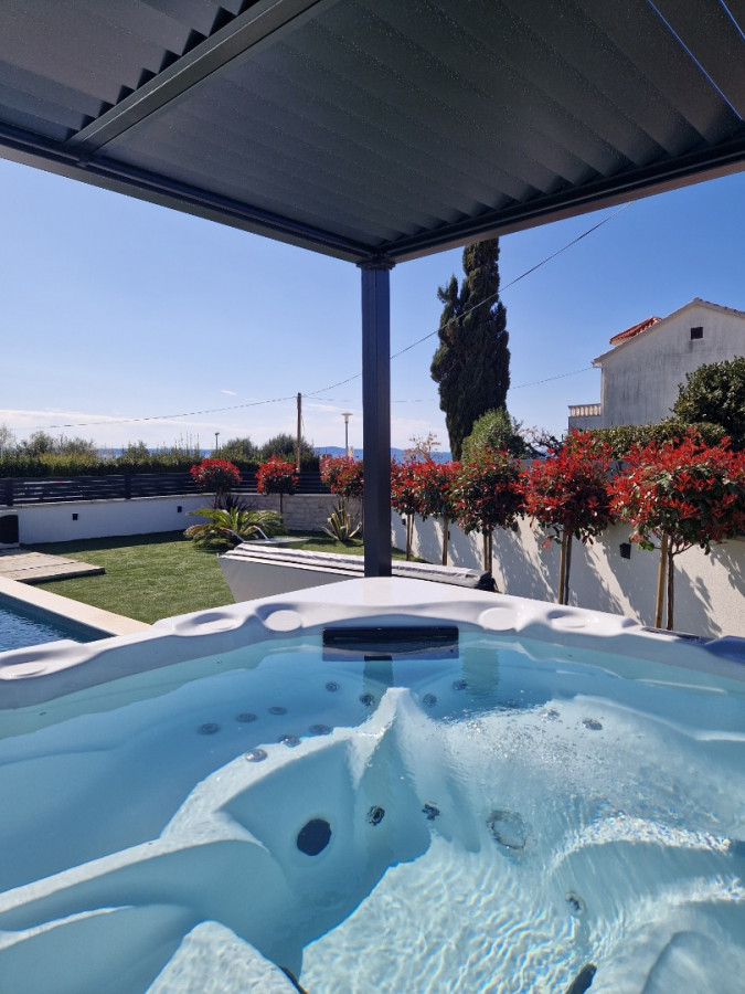 Exterior, Villa Olivia with a heated pool and jacuzzi, Zaton, Dalmatia, Croatia Zaton
