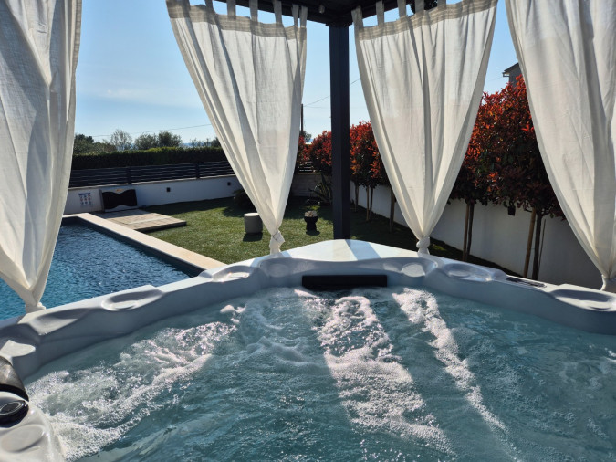 Exterior, Villa Olivia with a heated pool and jacuzzi, Zaton, Dalmatia, Croatia Zaton